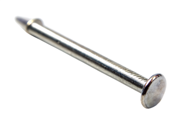  nail isolated on white background ,PNG. AI Generated