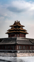 Obraz premium Golden Roofed Pavilion, Forbidden City Beijing