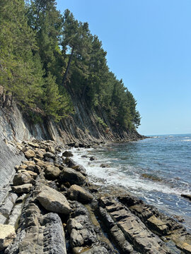 landmark of Cape Kadosh near the city of Tuapse