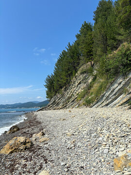 landmark of Cape Kadosh near the city of Tuapse