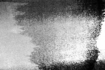 Rubbed aged texture with a halftone raster pattern. Monochrome noise of dust or dirt, printing errors for overlay in grunge technique.