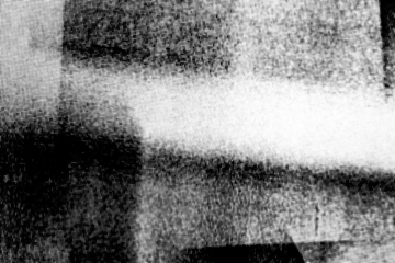 Rubbed aged texture with a halftone raster pattern. Monochrome noise of dust or dirt, printing errors for overlay in grunge technique.