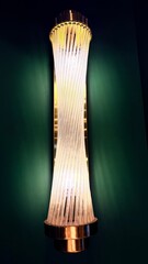 Modern Hourglass Sconce Light Fixture