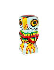 Wooden Owl Side View_Laxmi Puja