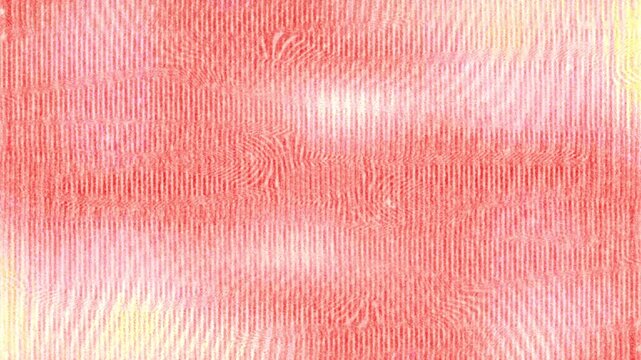 Soft Pink Glitch Error Transition Abstract Background with Wavy Interference and Noise Texture on Black Background
