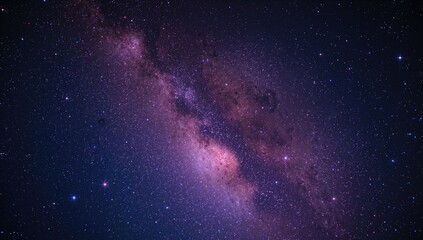 Fototapeta premium Stars scattered across the night sky, a backdrop for contemplation