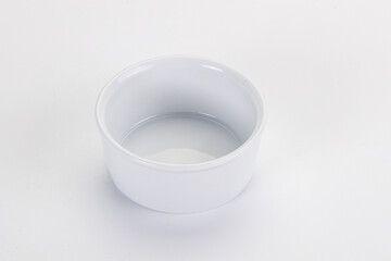 Empty gravy pot for sauce