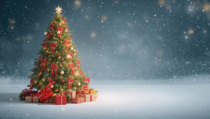 Christmas decoration for tree, festive aesthetic, holiday spirit