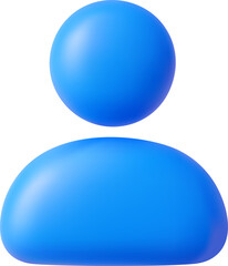 3D Profile one user person