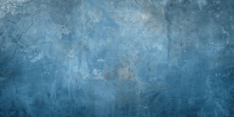 Obraz premium Blue concrete surface used as a background for text and layout, ideal for editorial design