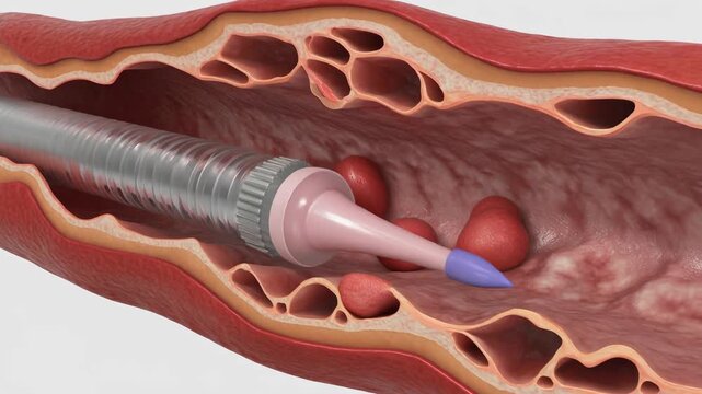 3D Visualization of Balloon Angioplasty Procedure in Artery