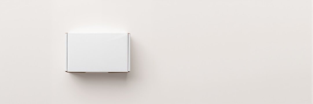 Fan of thin boxes isolated, emphasizing packaging efficiency for storage and organization