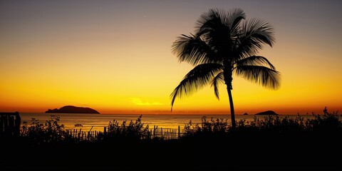 Bright autumn trees lining a scenic byway along Little Beaver lake road in Michigan upper peninsula, seasonal change awareness