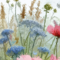 Various oil paintings, flowers, forests, mountain scenery, pine trees, cats, dogs, butterflies, bamboo, chrysanthemums, willows