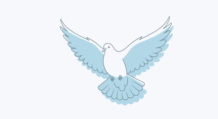 Obraz premium dove of peace