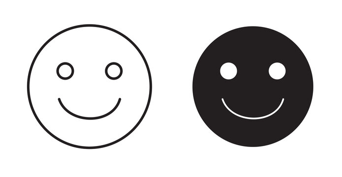 Happy face icon