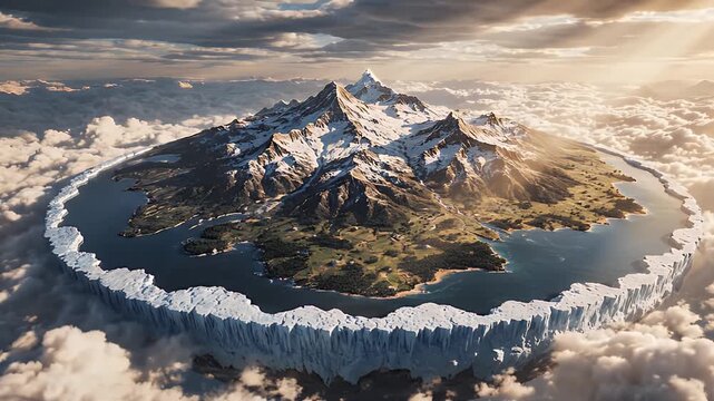 Hyperborea Adrift: A Mythic World Above the Clouds
