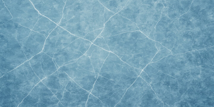 Abstract blue ice texture suggests a transparent water surface with ripple patterns, reflecting the color of the ocean or a clean pool