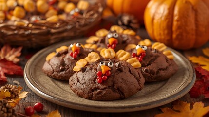 chocolate cake with nuts