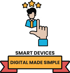 A man is shown with a star on his head and a hand pointing to a star