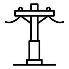 Electric Pole Icon