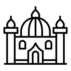 Mosque Icon