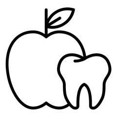 Tooth Nutrition Icon