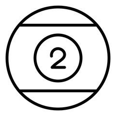 Pool Ball Icon
