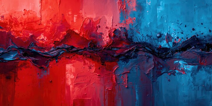 A blue desk with a problem-solving setup and white empty space, suitable for layout or text placement