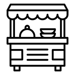 Food Stall Icon