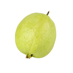 Guava, cutout, full depth of field.