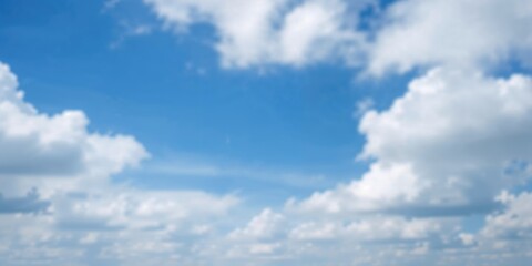 Obraz premium Partly cloudy sky with selective focus and background noise, suitable for background use in design projects