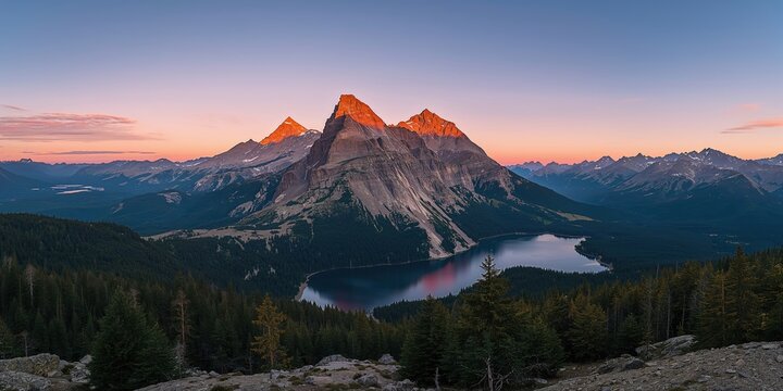 Landscape photograph featuring diverse global locations used as background for text or layouts