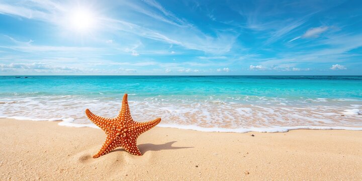 Tall oak with lush green leaves against a bright blue sky, springtime in a natural landscape, Earth Day