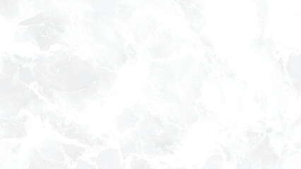 Abstract light gray marble texture with dark veins isolated on white background