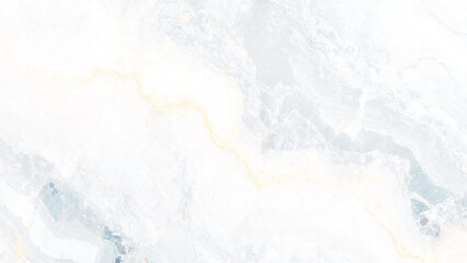 White and grey marble background with golden structures