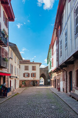 Saint-Jean-Pied-de-Port is a French town located in the Pyrénées-Atlantiques department in the Nouvelle-Aquitaine region, in the historical territory of Lower Navarre.
