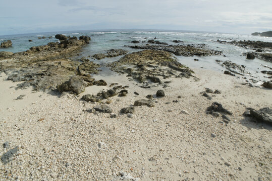 rocky beach - Powered by Adobe