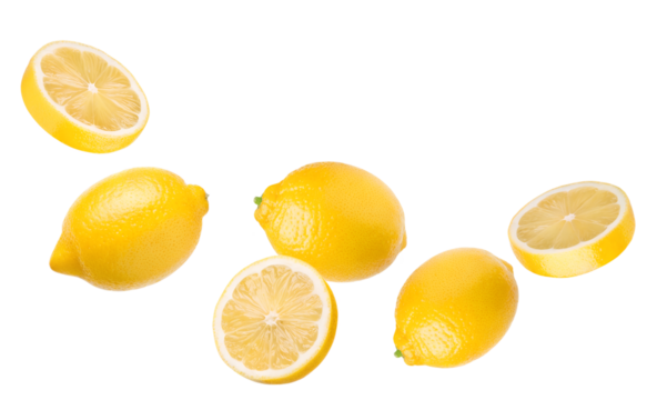 invigorating lemon collection promoting wellness and healthy lifestyle choices, ideal for culinary blogs, beverage ads, and vitamin promotions