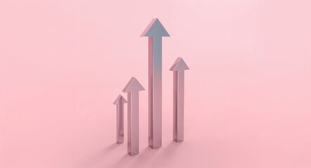 Tall palm trees lining a city street at sunset, urban landscape background