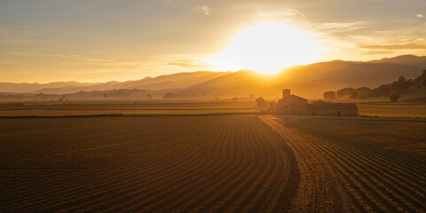 Fototapeta premium Small plant emerging through asphalt surface, urban resilience, nature reclaiming infrastructure