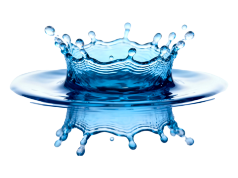 Capture the essence of refreshment with this stunning liquid crown, perfect for hydration campaigns or showcasing purity in your next project