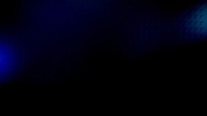 deep blue cyan black abstract futuristic background with a subtle textured corner glow