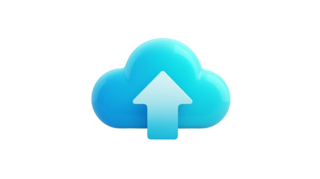 Cloud upload icon