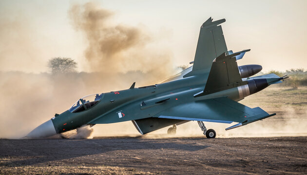 Tejas Mark-1 Crashes After Loss of Lift During Maneuver.
