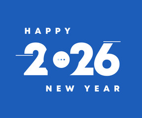 03 Hppy New Year 2026 Blue Celebrate