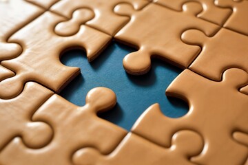 Missing piece in a puzzle game