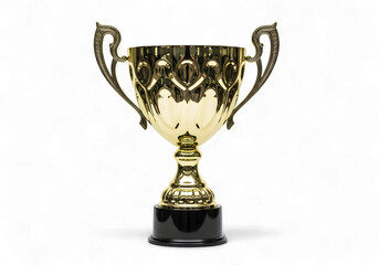 Stunning golden trophy symbolizing exceptional achievement and success, perfect for awards ceremonies or recognizing outstanding performance in any field
