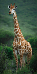 Graceful Giraffe Portrait in Natural Light