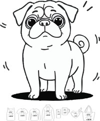 Dog, Puppy, Clipart, Design, Animal